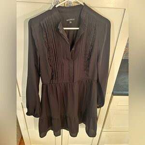 J. Crew Black Pleated Women's Top